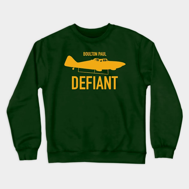 Boulton Paul Defiant Crewneck Sweatshirt by Tailgunnerstudios